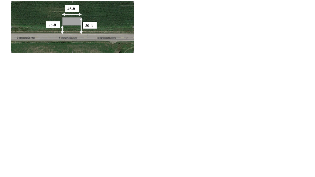 guardrail length of need: a segment of guardrail