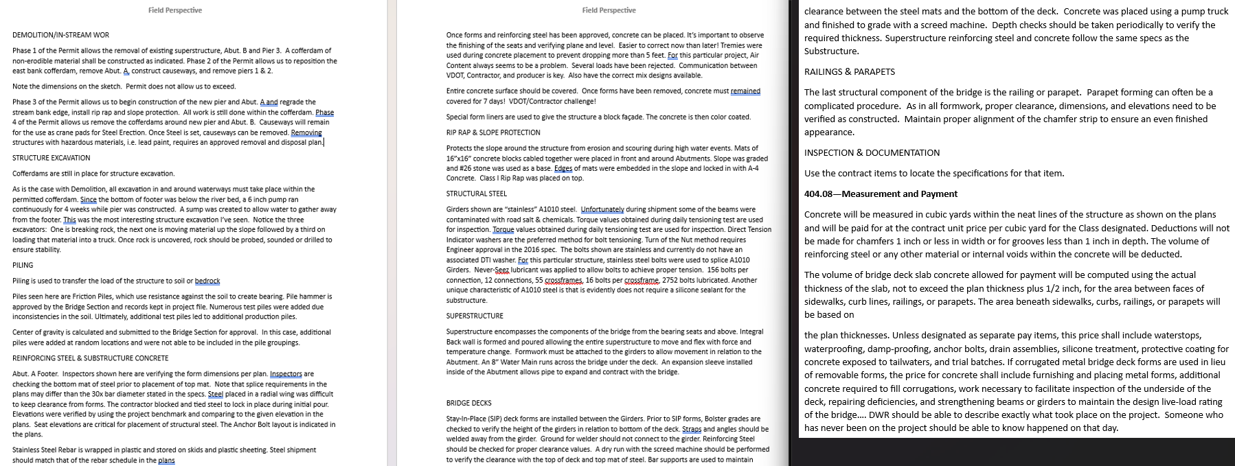 Please read the attached picture field