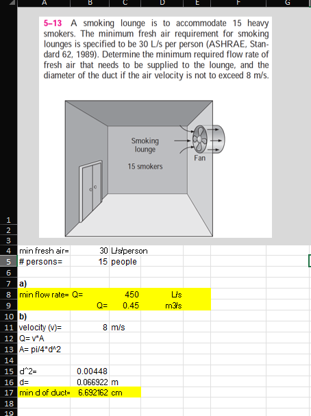 I was told my calculation for diameter is