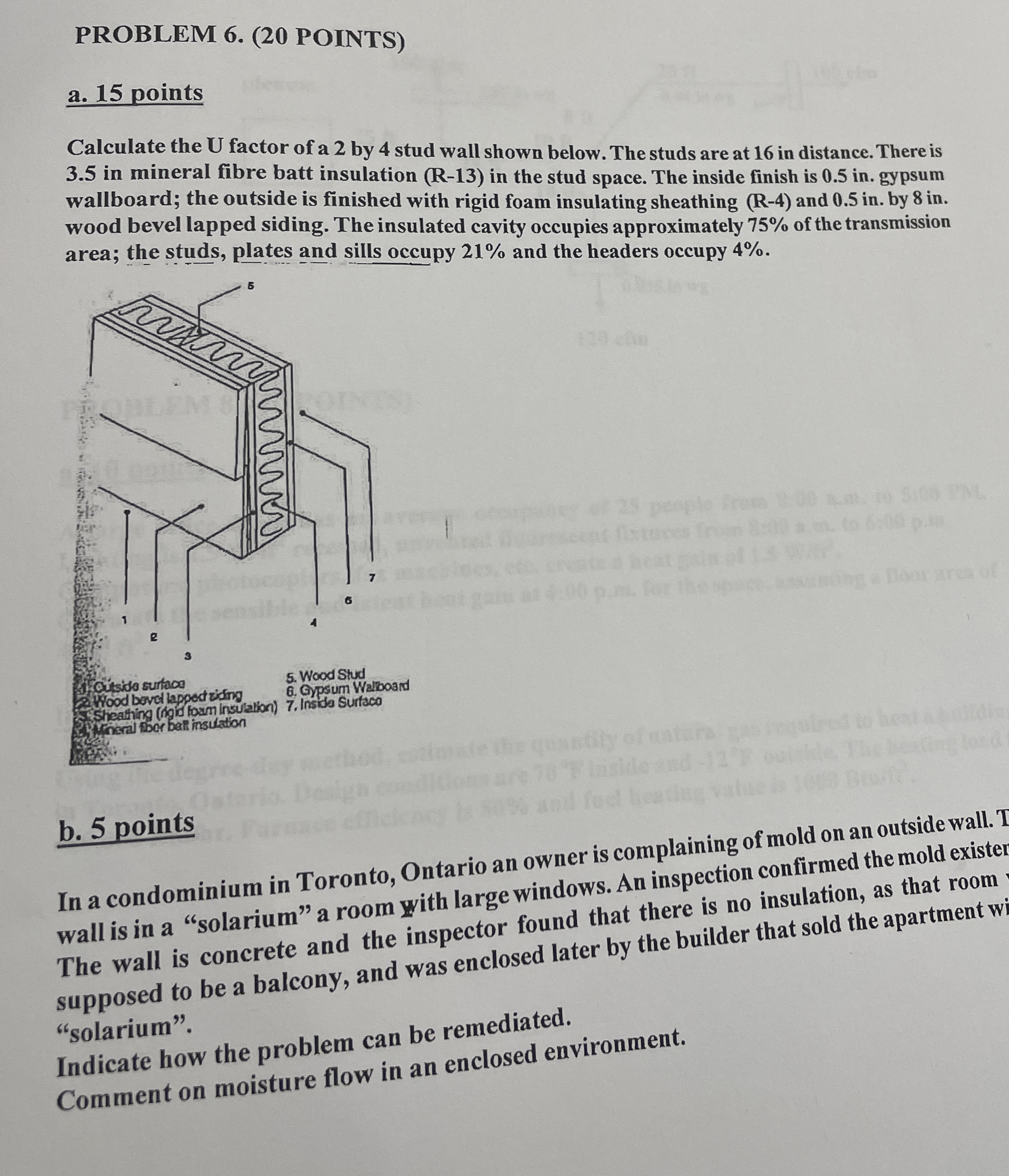 PROBLEM 6 . ( 2 0 POINTS ) a . 1 5 points
