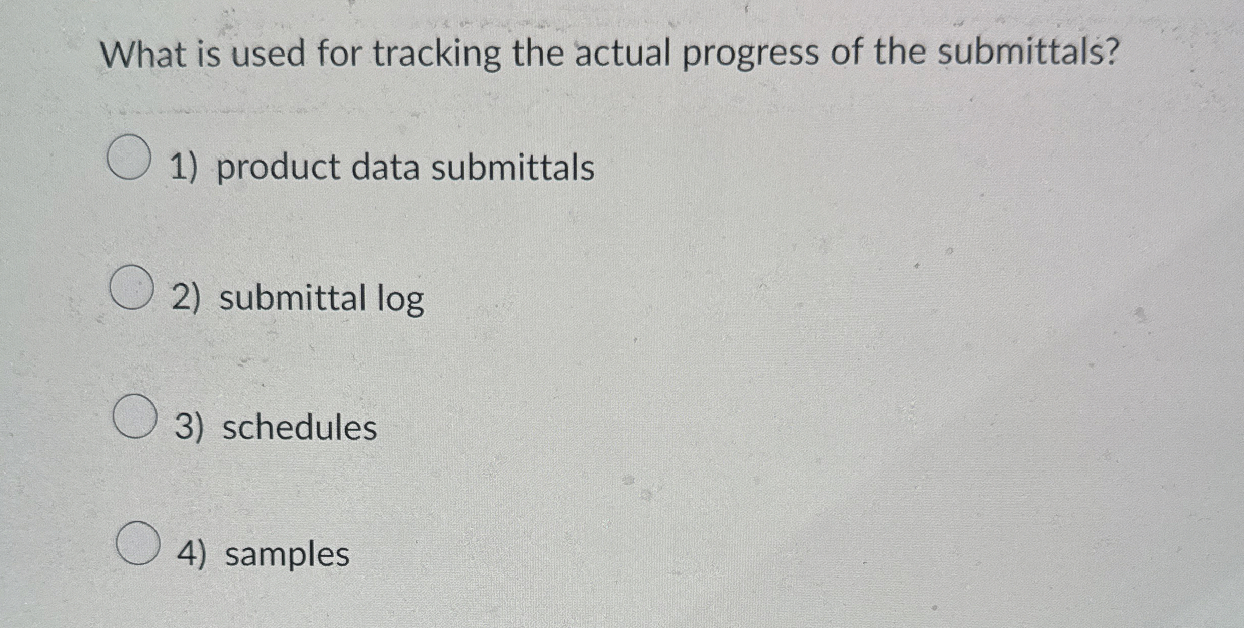 What is used for tracking the actual progress of