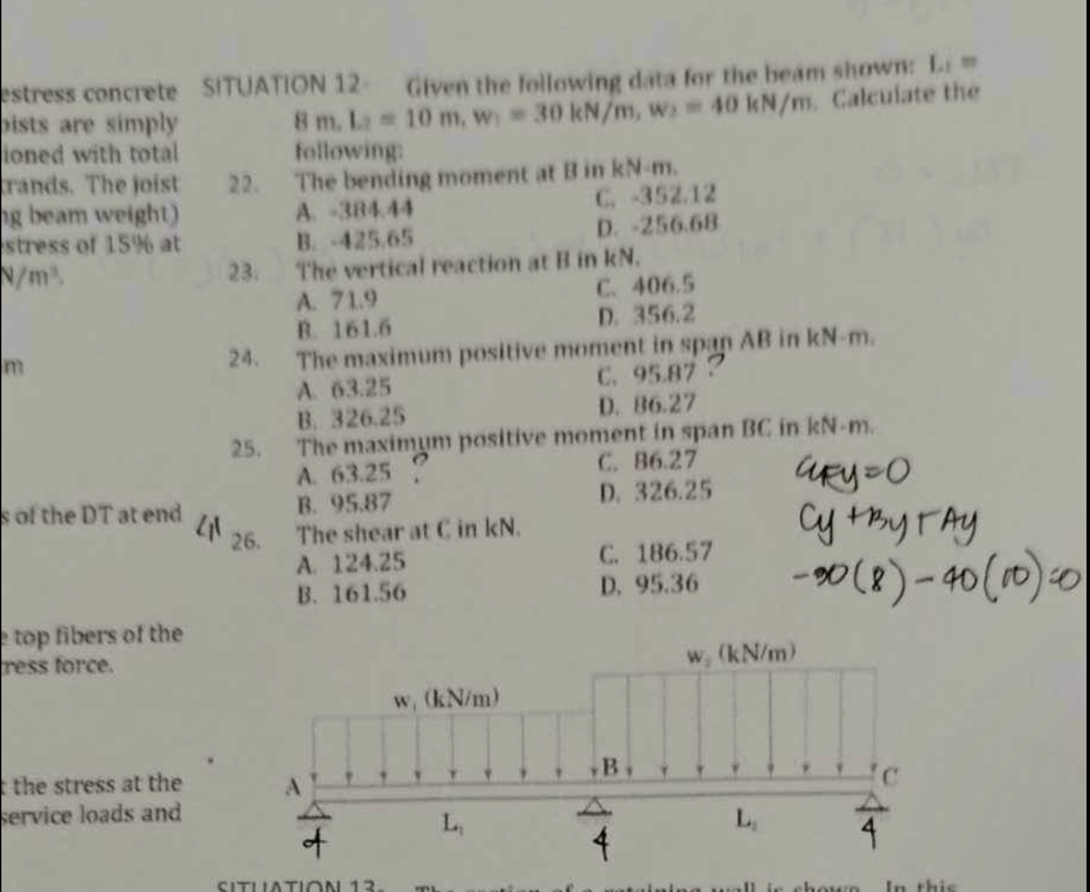 estress concrete pists are simply ioned with
