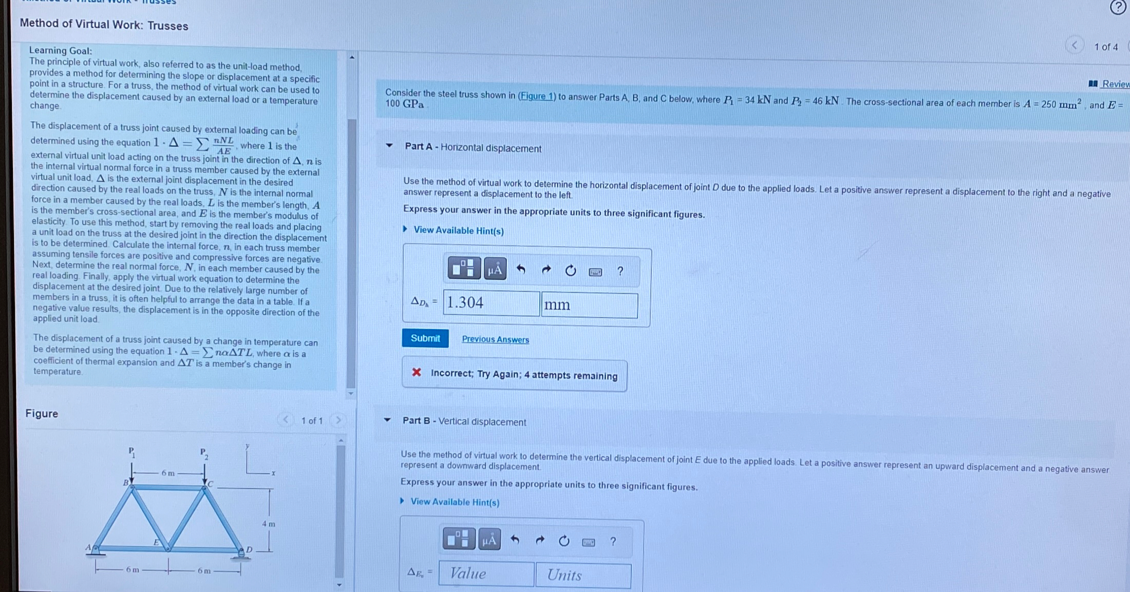 Method of Virtual Work: Trusses Learning Goal: