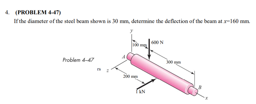 4 . ( PROBLEM 4 - 4 7 ) If the diameter of the