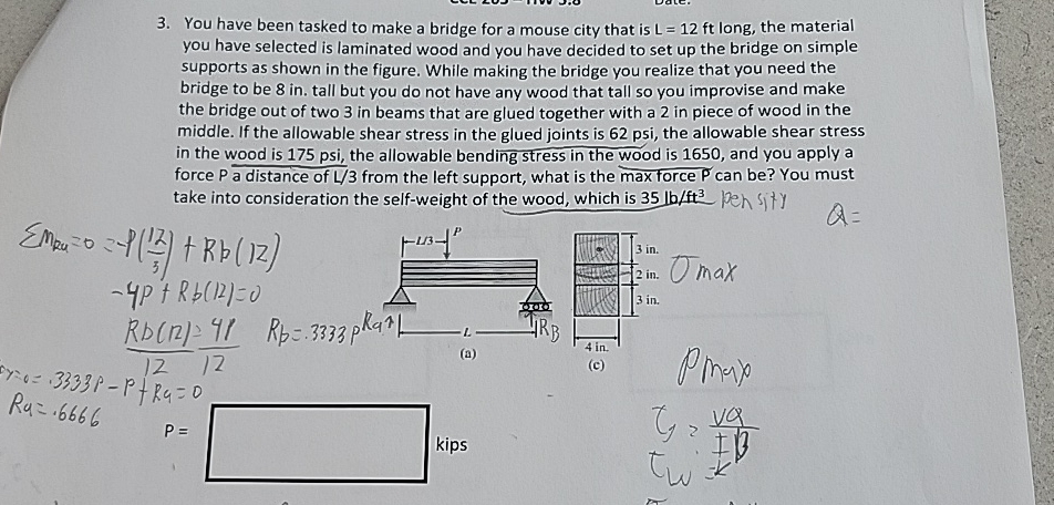 You have been tasked to make a bridge for a mouse