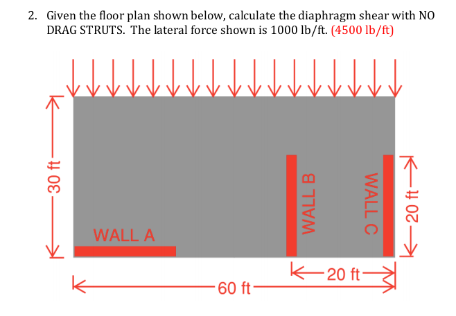 Given the floor plan shown below, calculate the