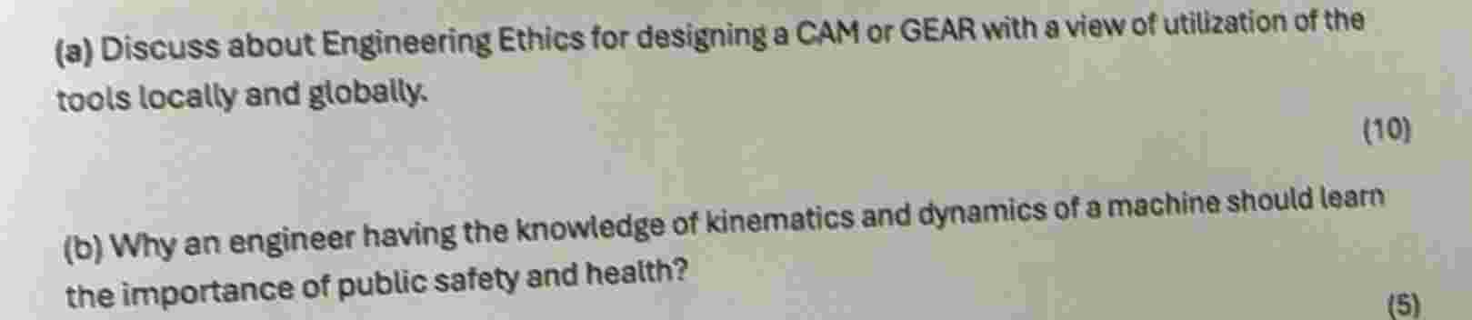 ( a ) Discuss about Engineering Ethics for