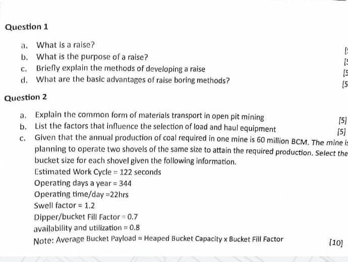 Question 1 a . What is a raise? b . What is the