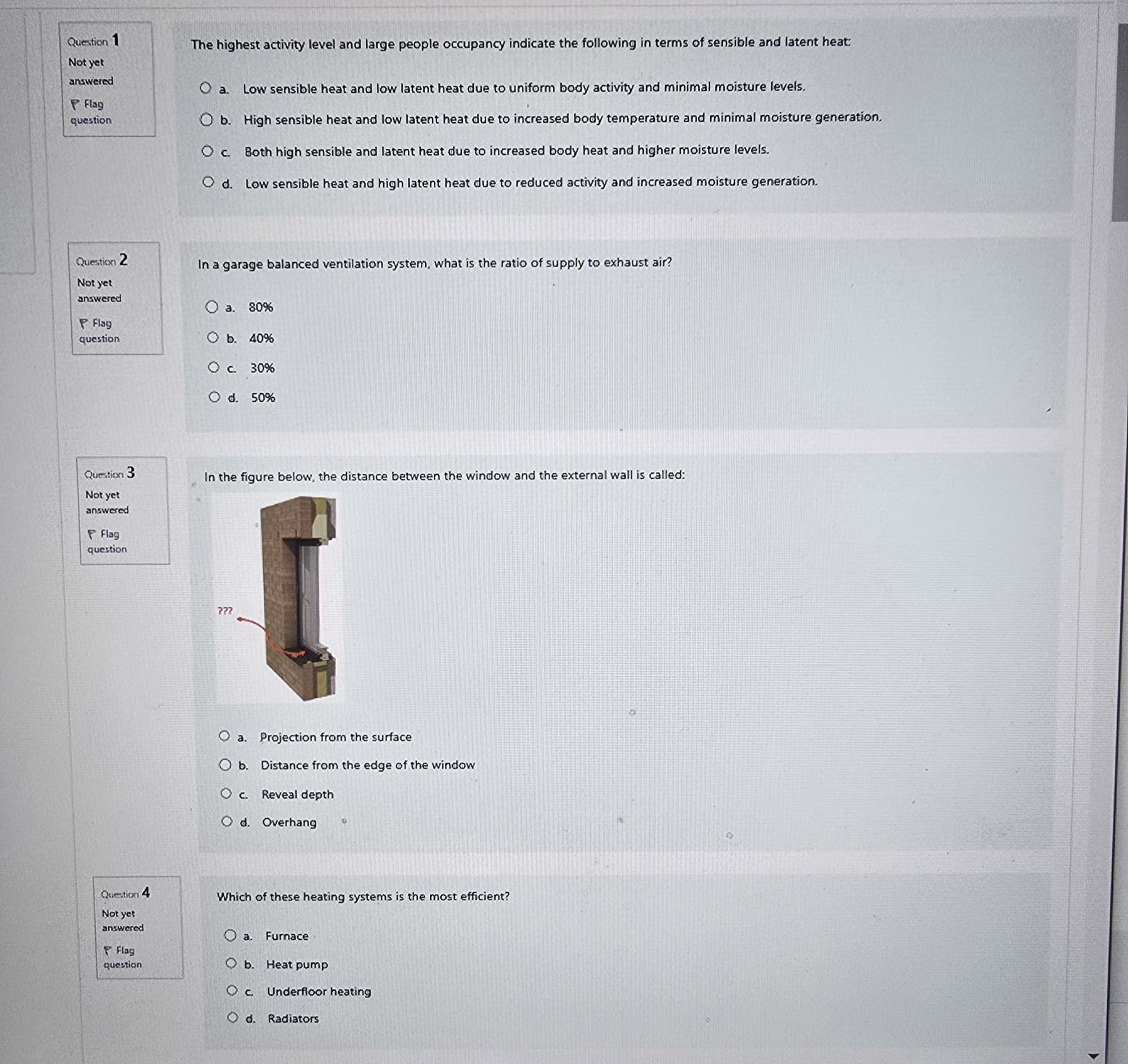 Question 1 The highest activity level and large