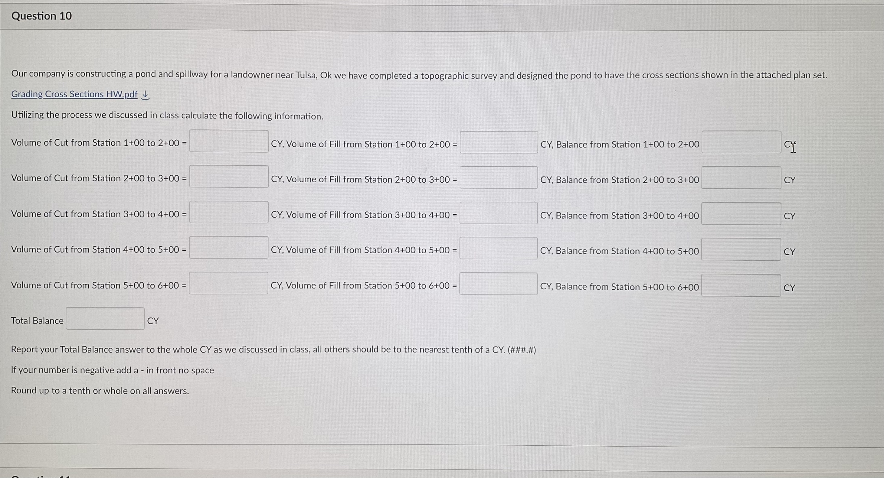 Question 1 0 Utilizing the process we discussed