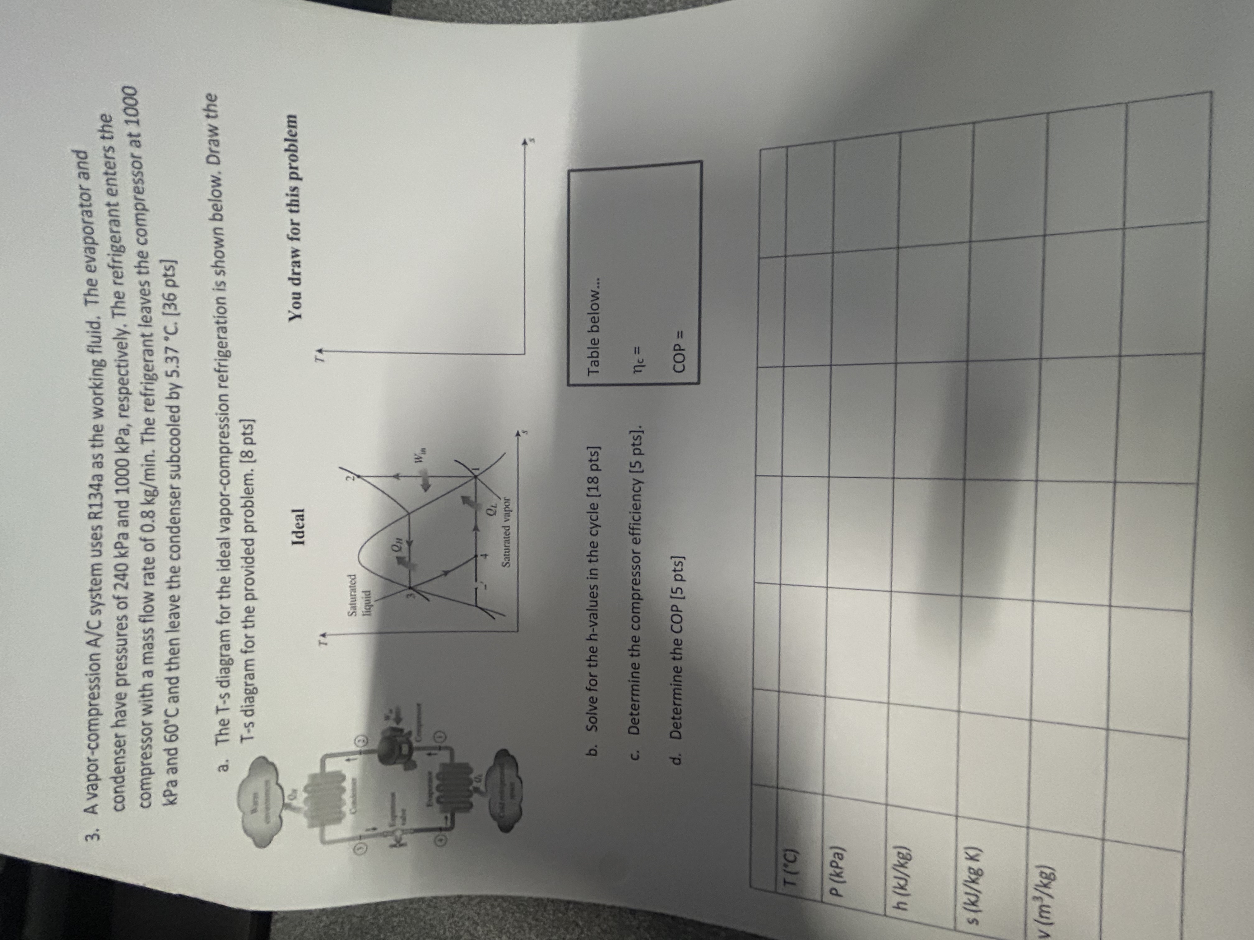 A vapor - compression A / C system uses R 1 3 4 a