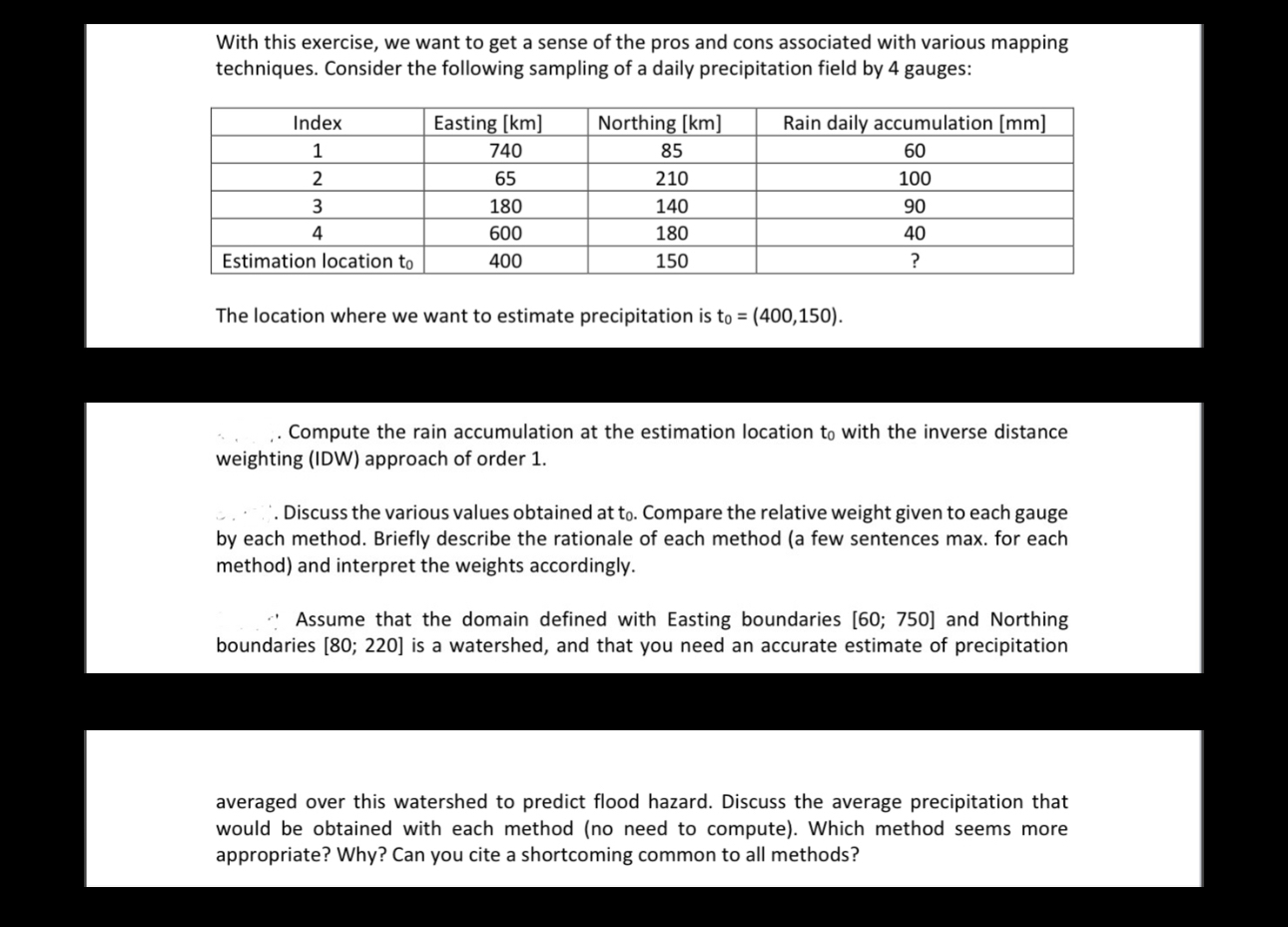 With this exercise, we want to get a sense of the