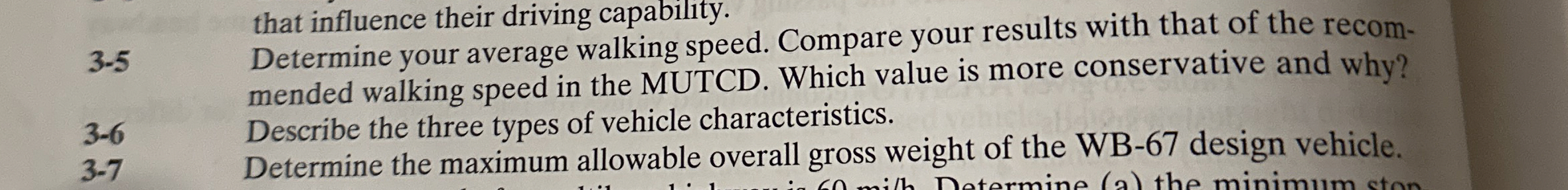 3 - 7 Determine the maximum allowable overall