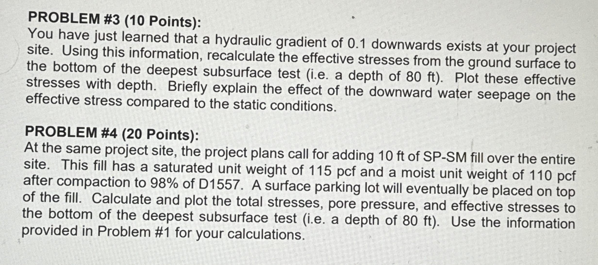 PROBLEM # 3 ( 1 0 Points ) : You have just