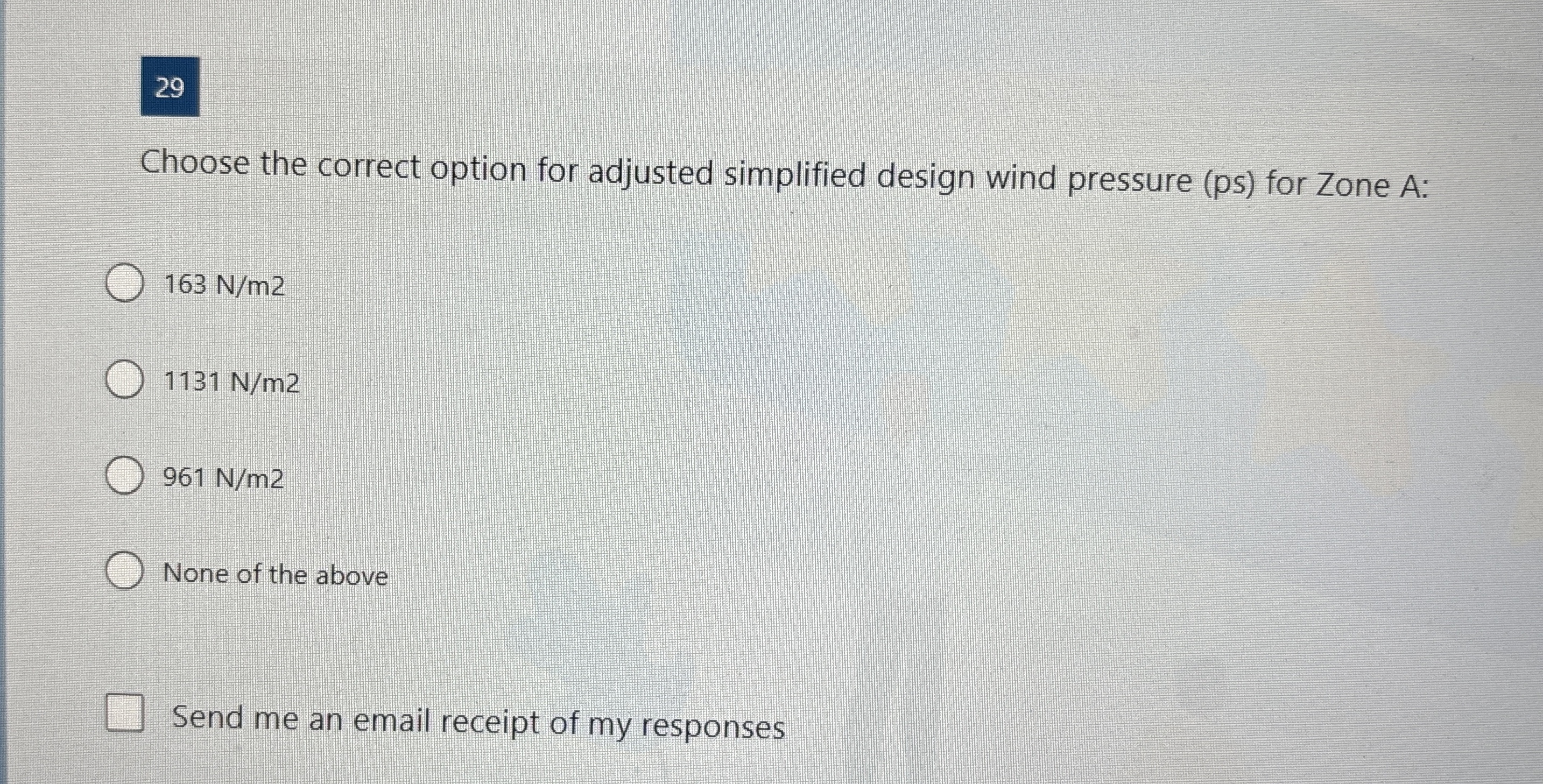 Envelope Procedure Practice question ( Refer ASCE