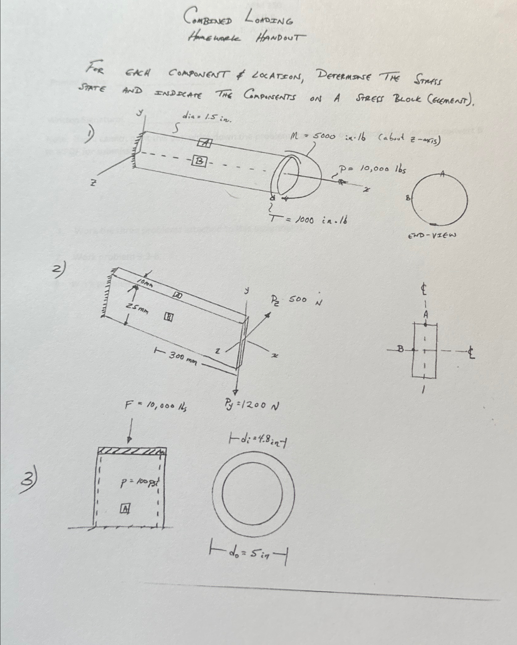Combaned Lonoing Hheware Handout Sinte and