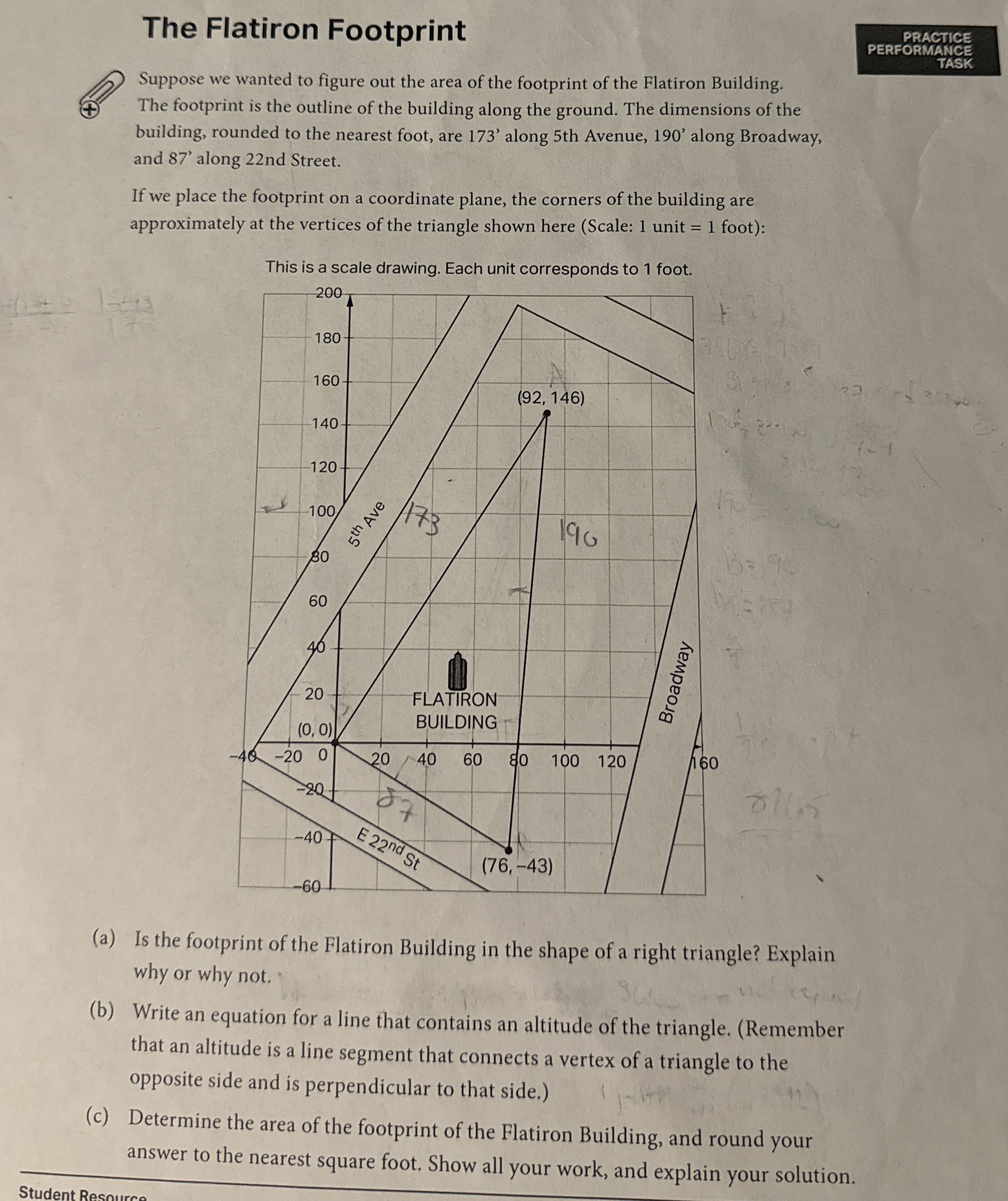 The Flatiron Footprint Suppose we wanted to