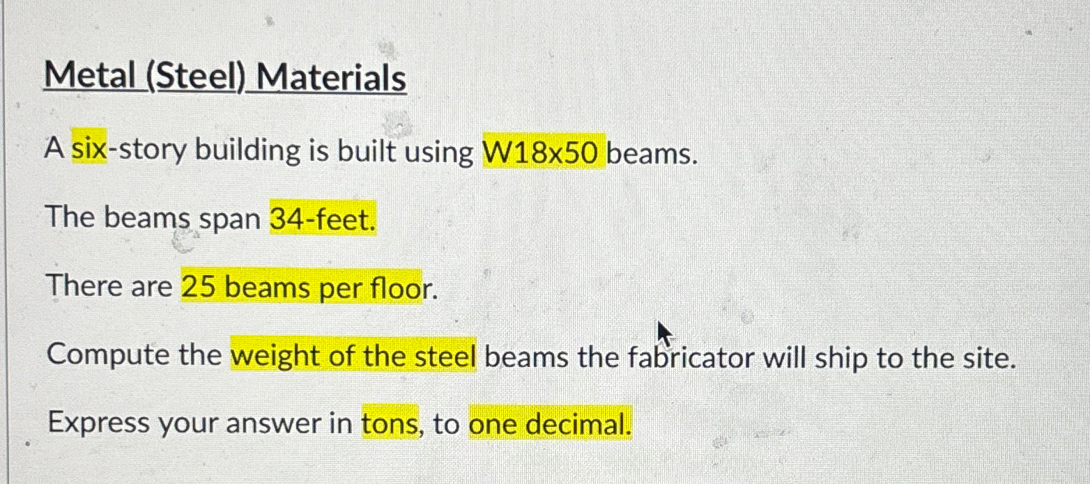 Metal ( Steel ) Materials A six - story building