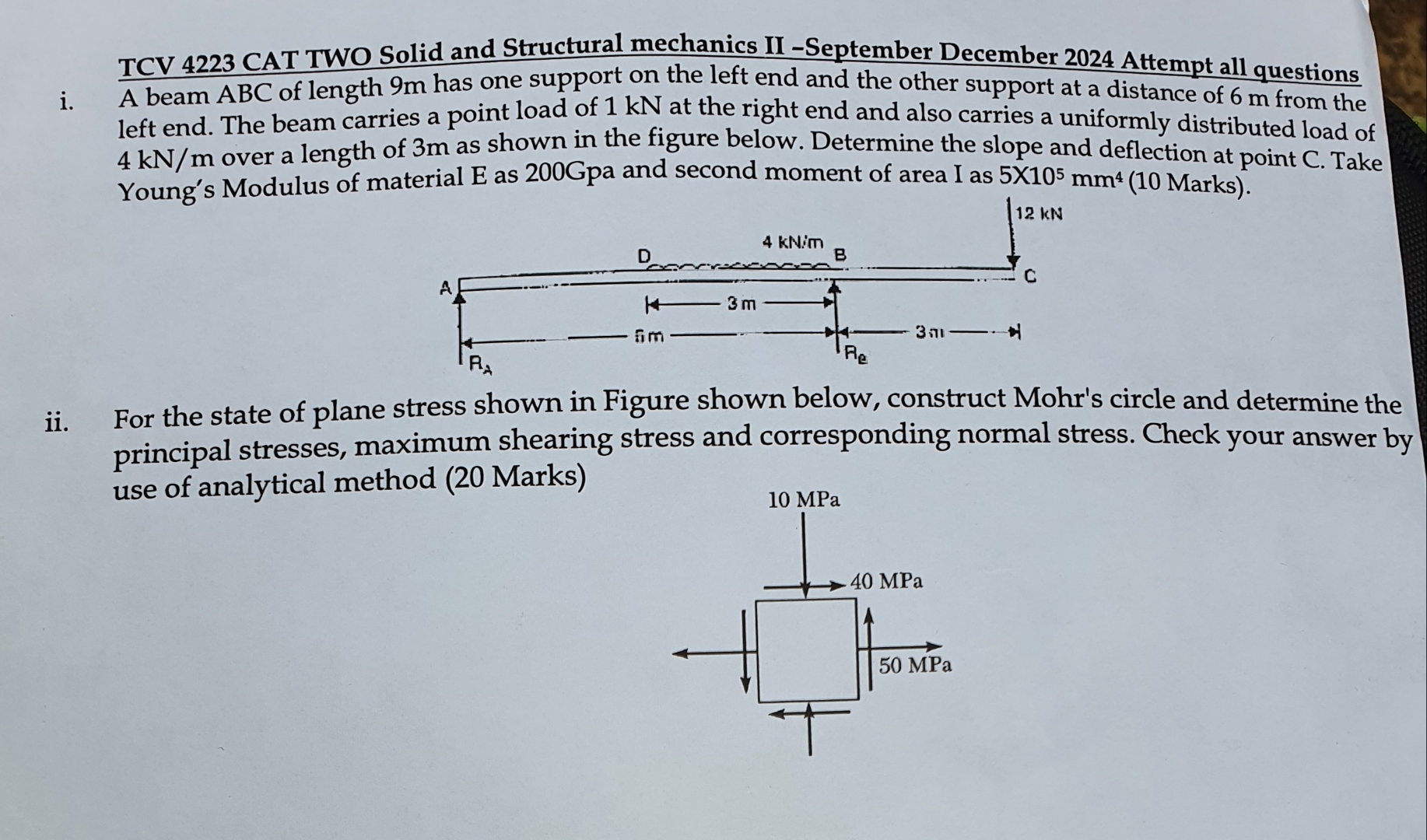 TCV 4 2 2 3 CAT TWO Solid and Structural