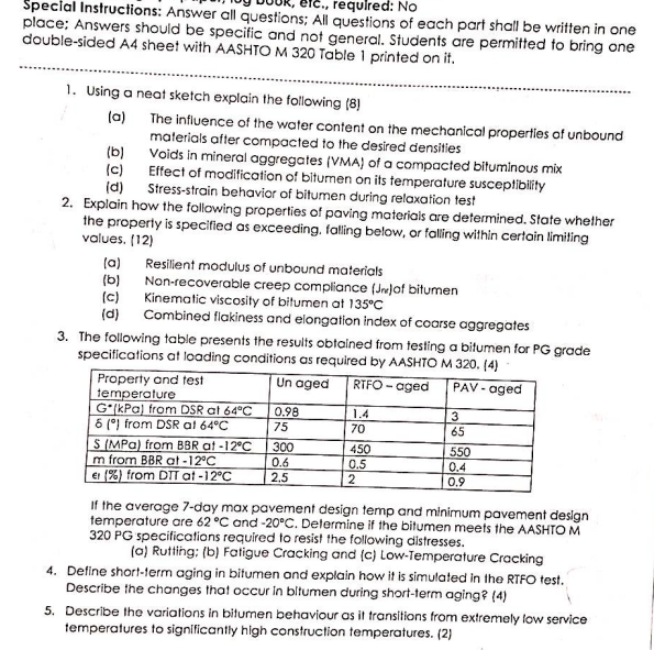 place: Answers should be specific and not