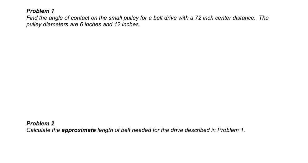 Problem 2 Calculate the approximate length of