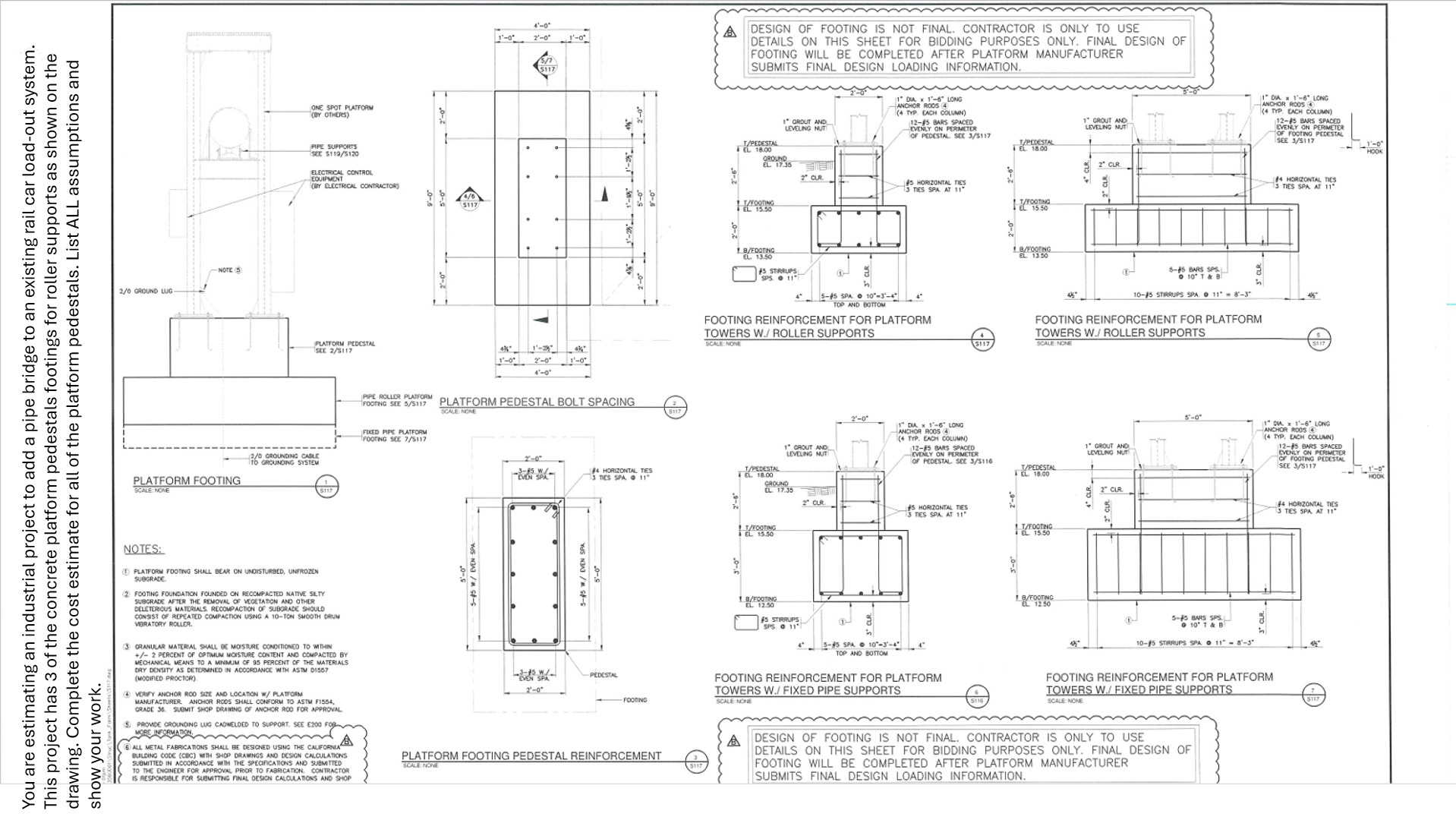 You are estimating an industrial project to add a