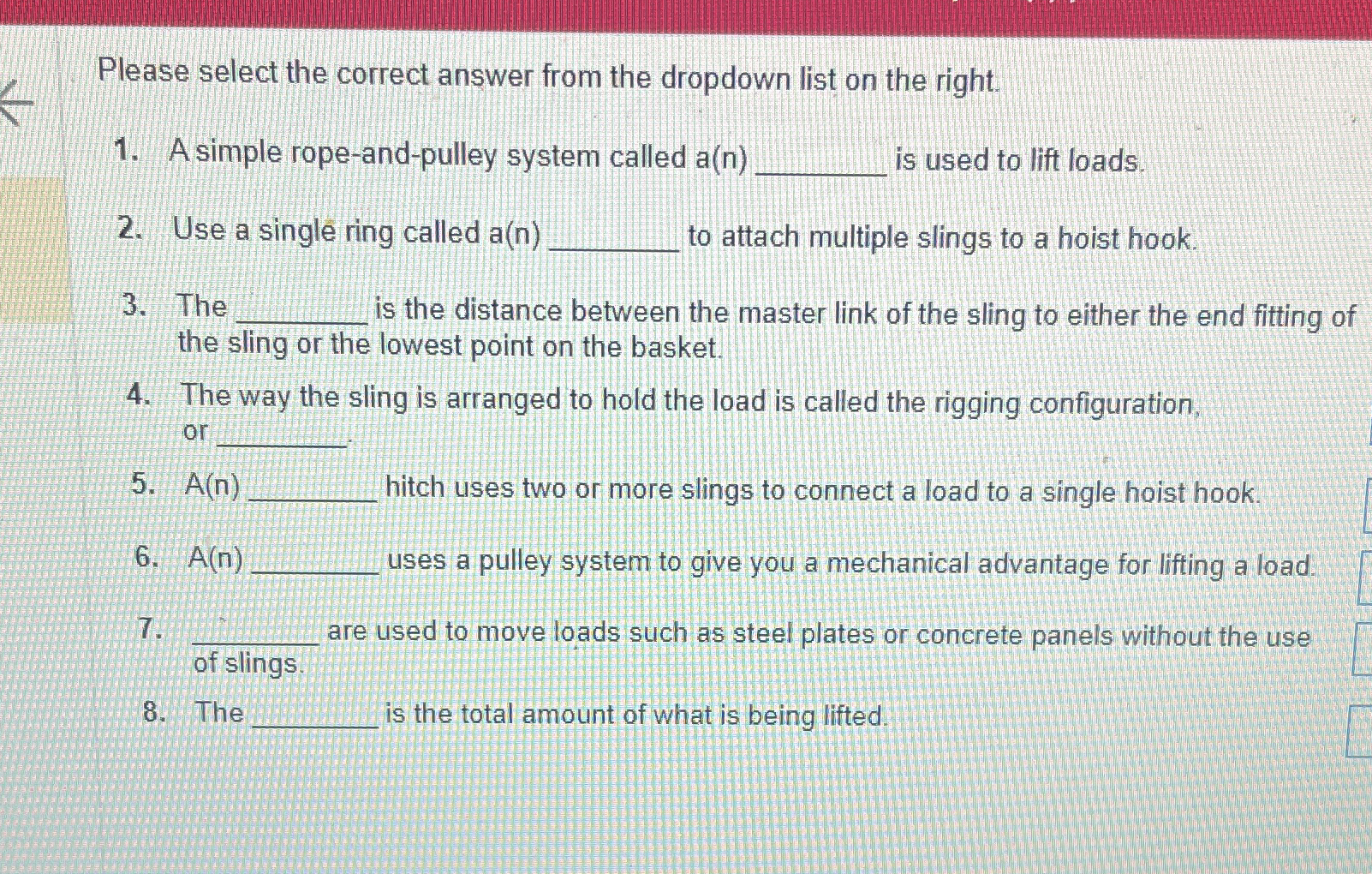 Please select the correct answer from the