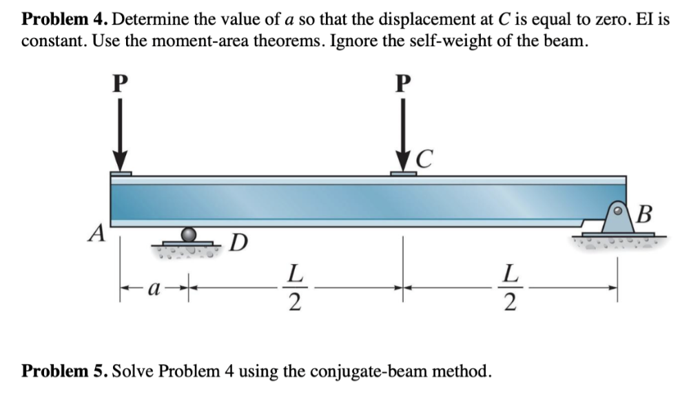 Problem 4 . Determine the value of a so that the
