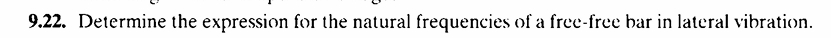 9 . 2 2 . Determine the expression for the