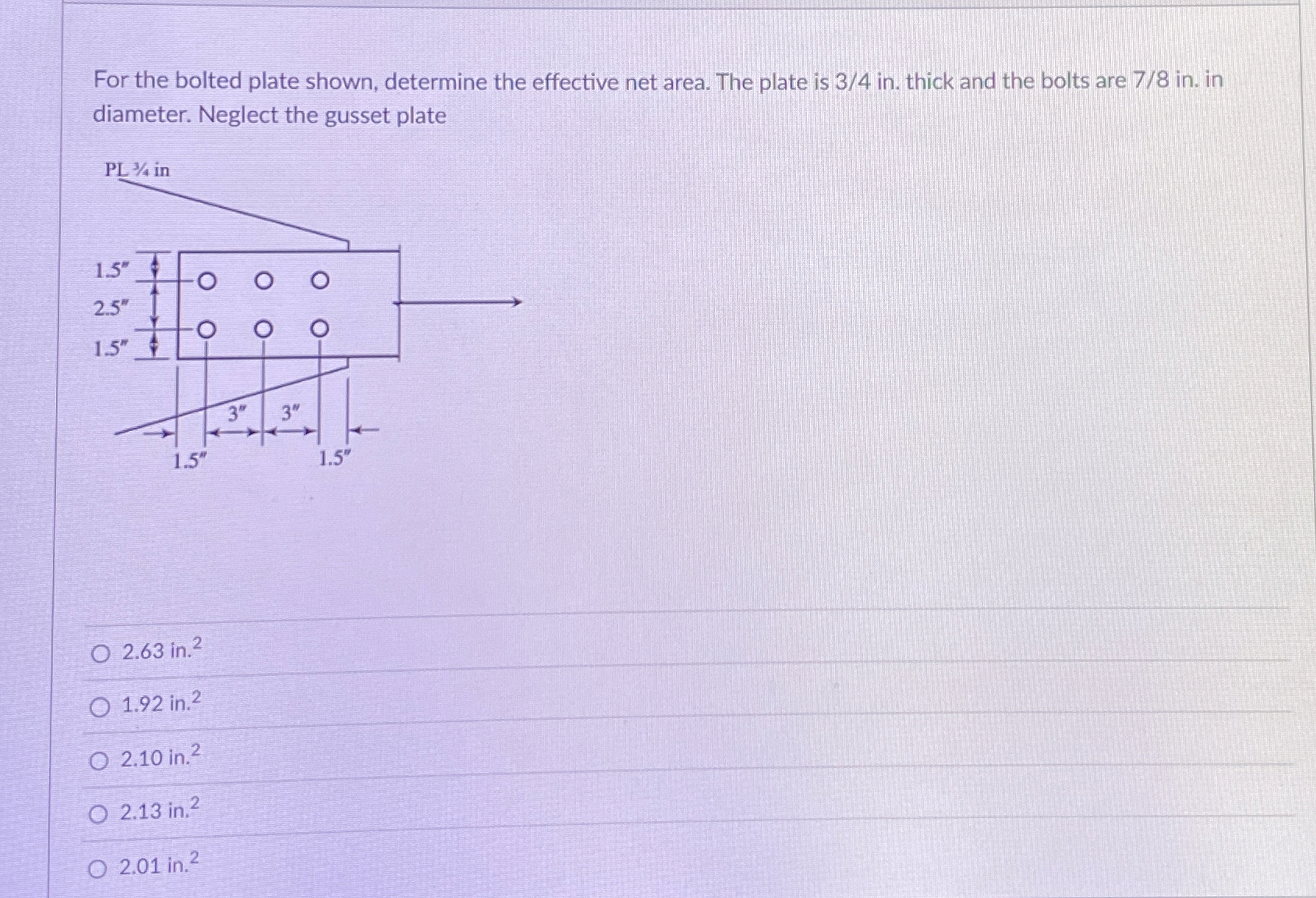 For the usual truss geometry ( simply supported )