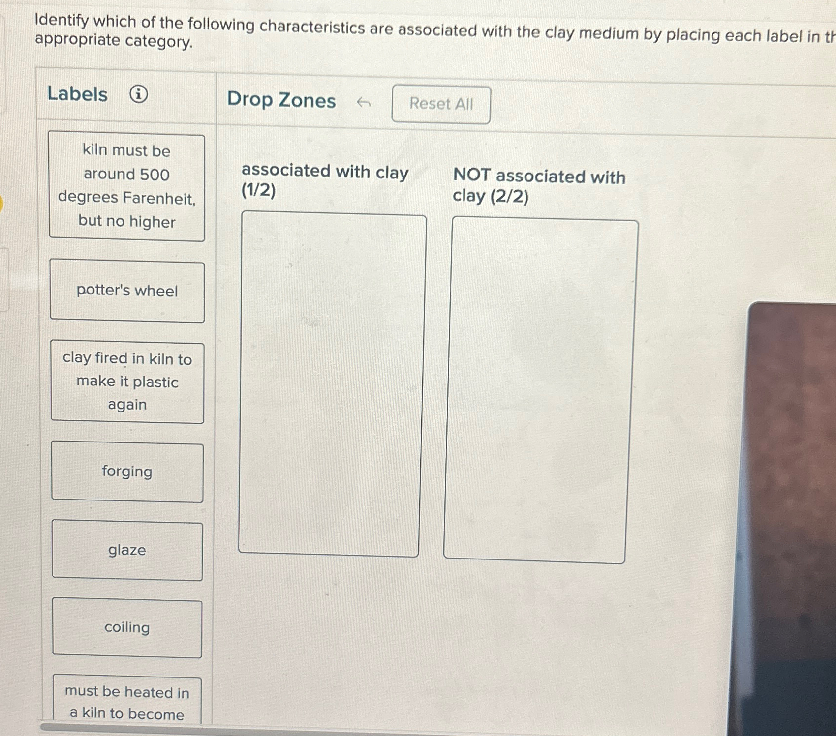 Identify which of the following characteristics