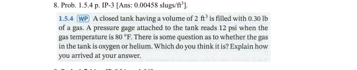 Prob. 1 . 5 . 4 p . IP - 3 [ Ans: 0 . 0 0 4 5 8