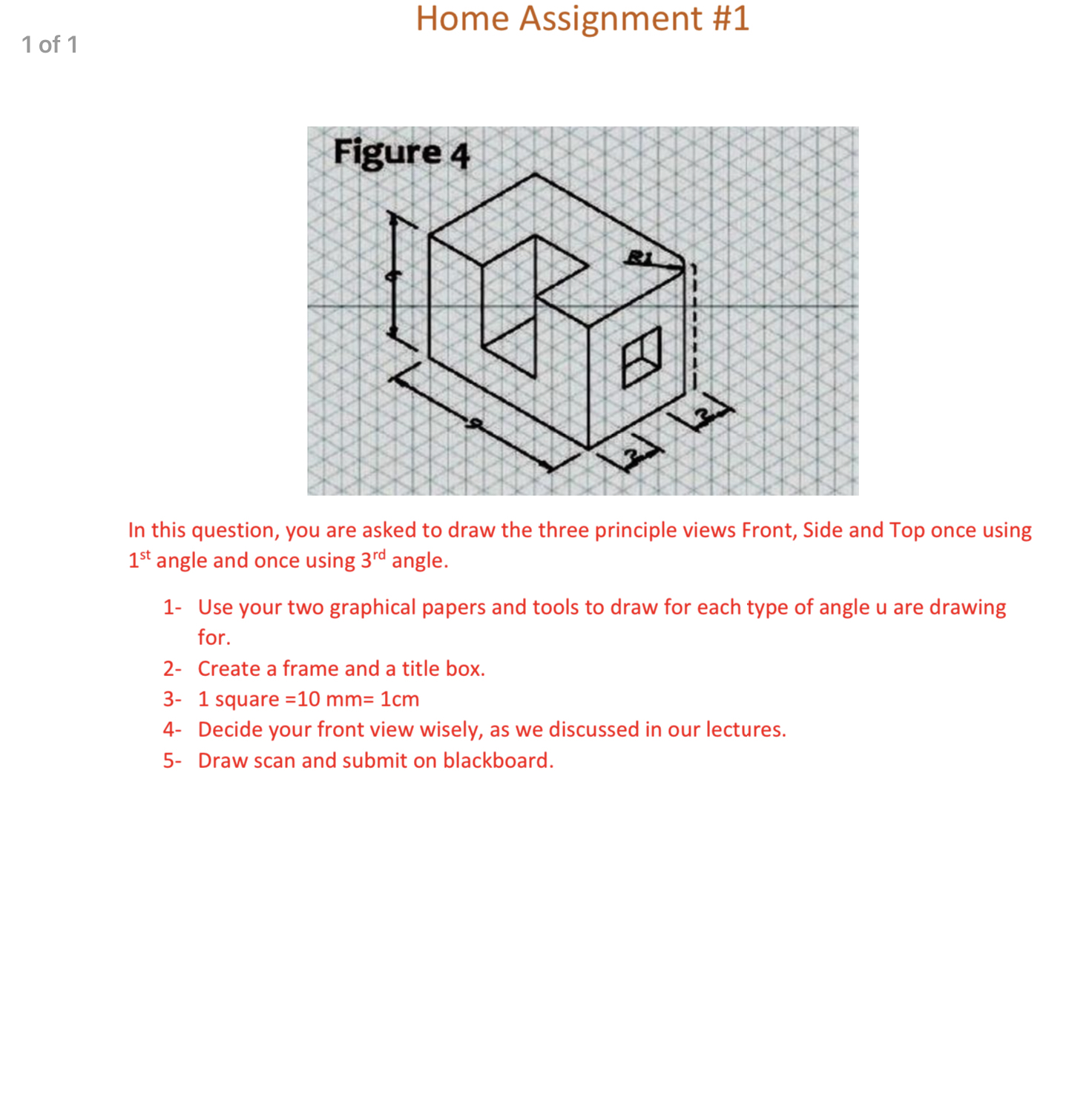 Home Assignment # 1 In this question, you are