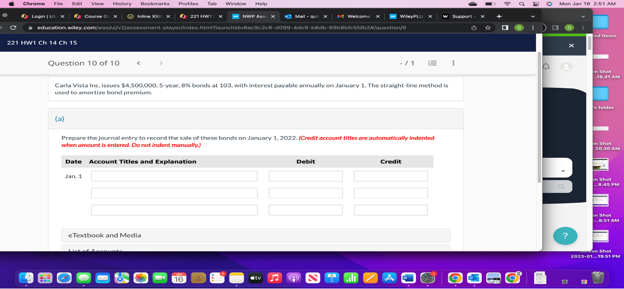 Chrome File Edit View History Bookmarks Profiles