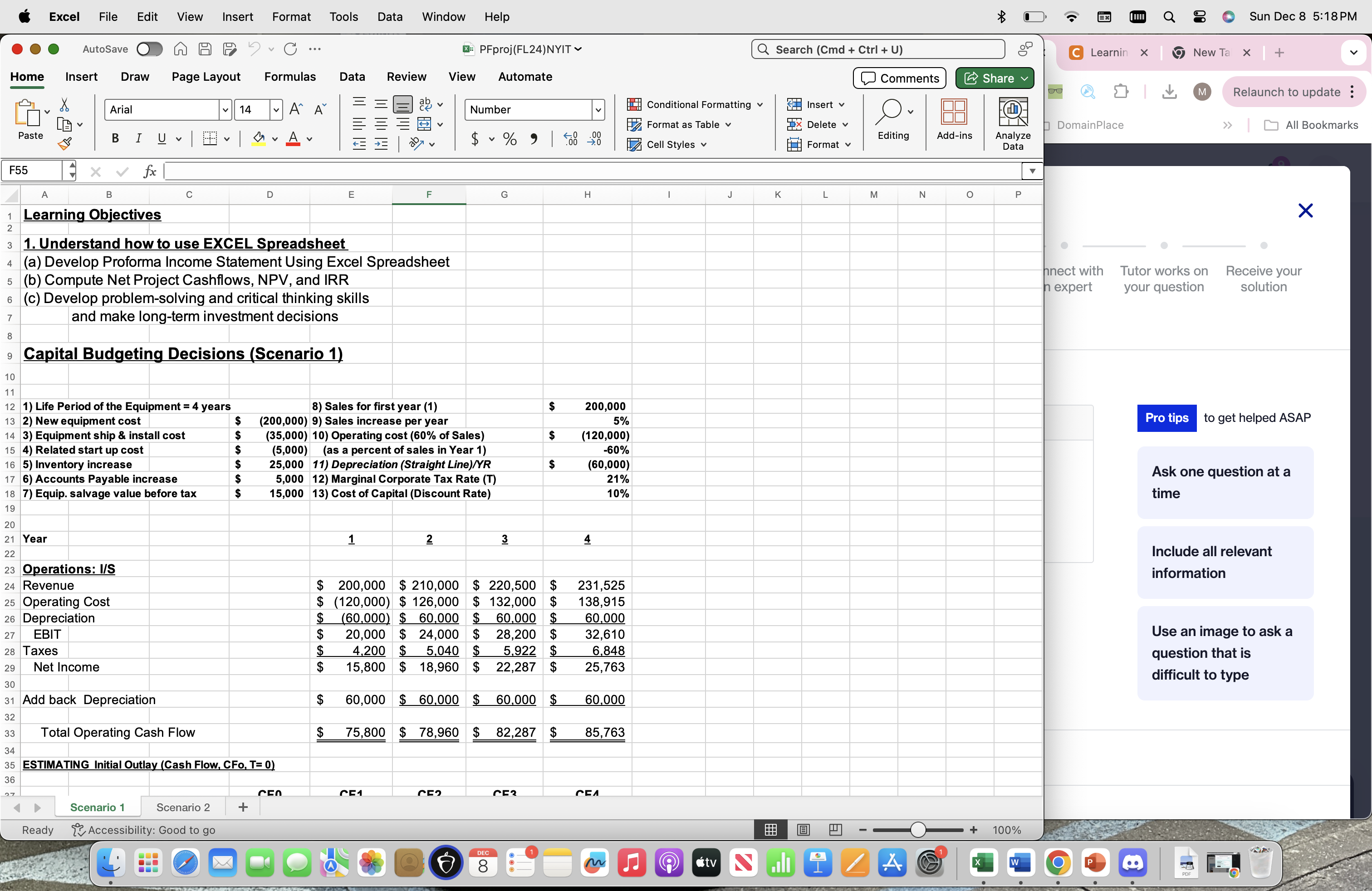@ Excel File Edit View Insert Format Tools Data