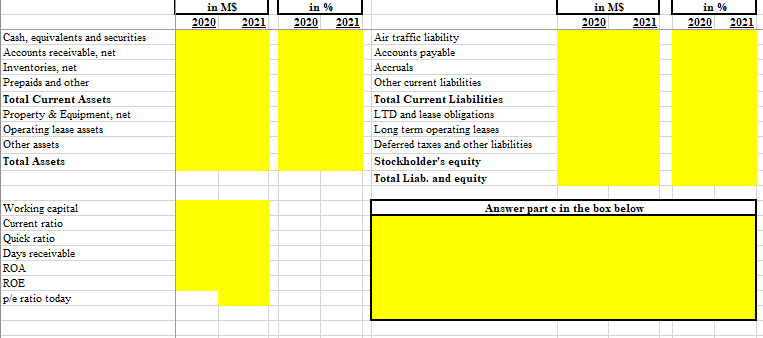 This problem set uses American Airlines for ALL