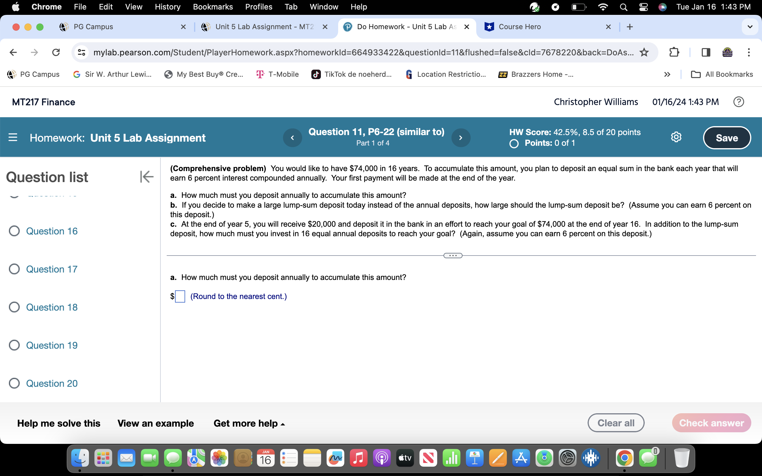 Chrome File Edit View History Bookmarks Profiles