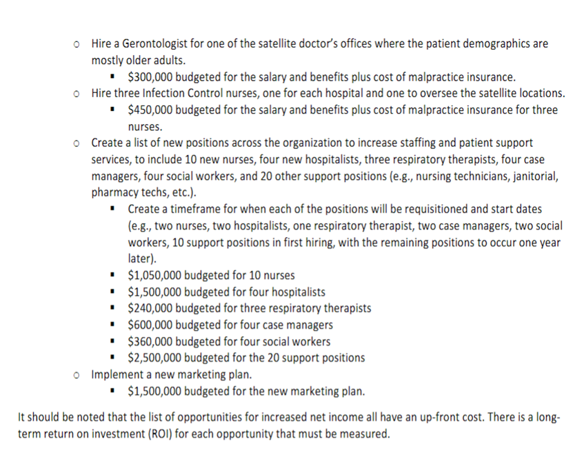 Include a visual chart, table, or graph to