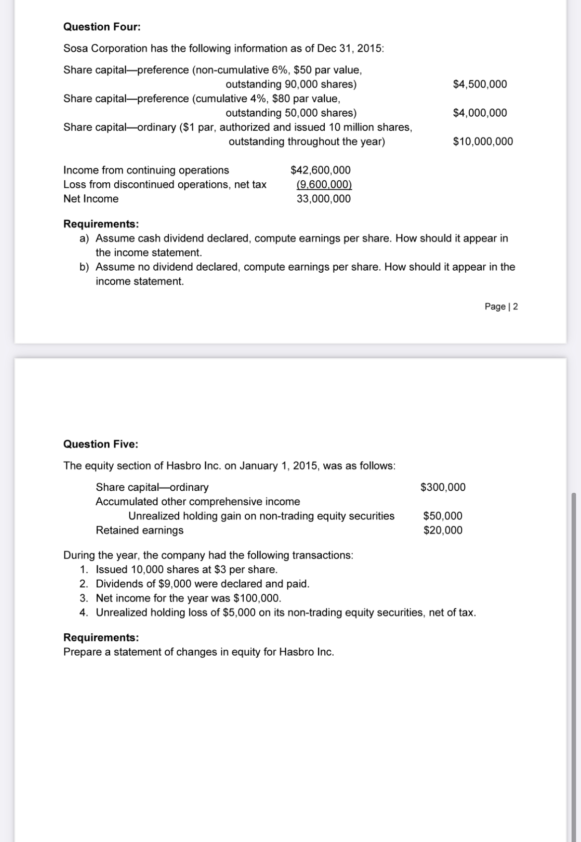 I need these questions to be solved, please