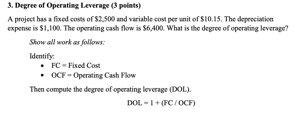 1. Sensitivity Analysis (8 points) Consider the
