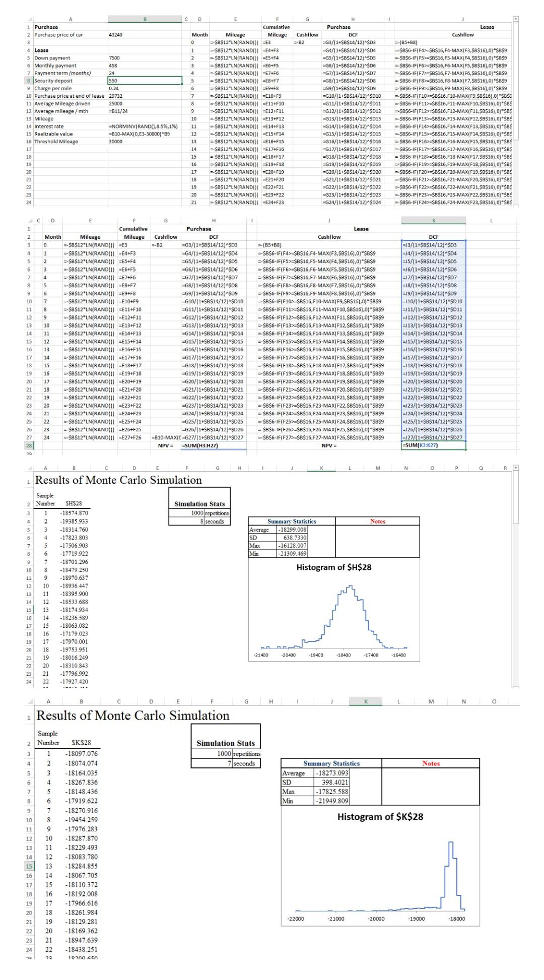 I need help completing the actually simulation