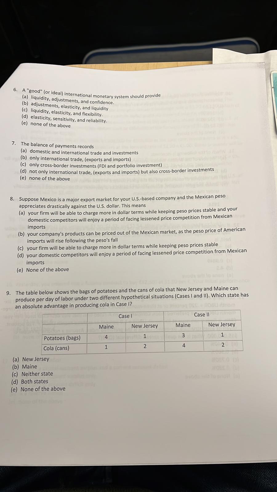 N 4610 Formula Sheet - FIN 4610 Midterm 2 1.