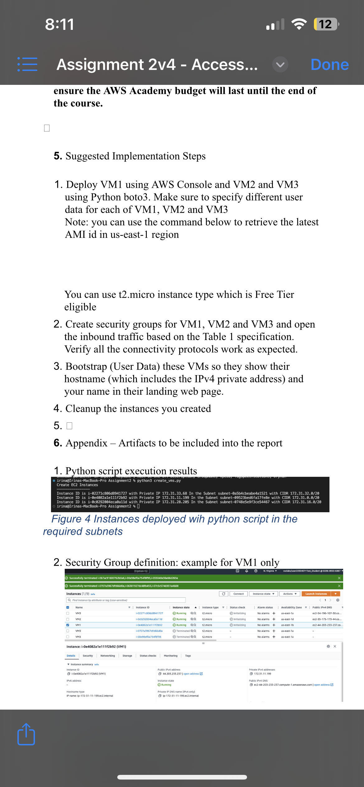 Assignment 2V4 - Access... Sheridan Lab 2: Access