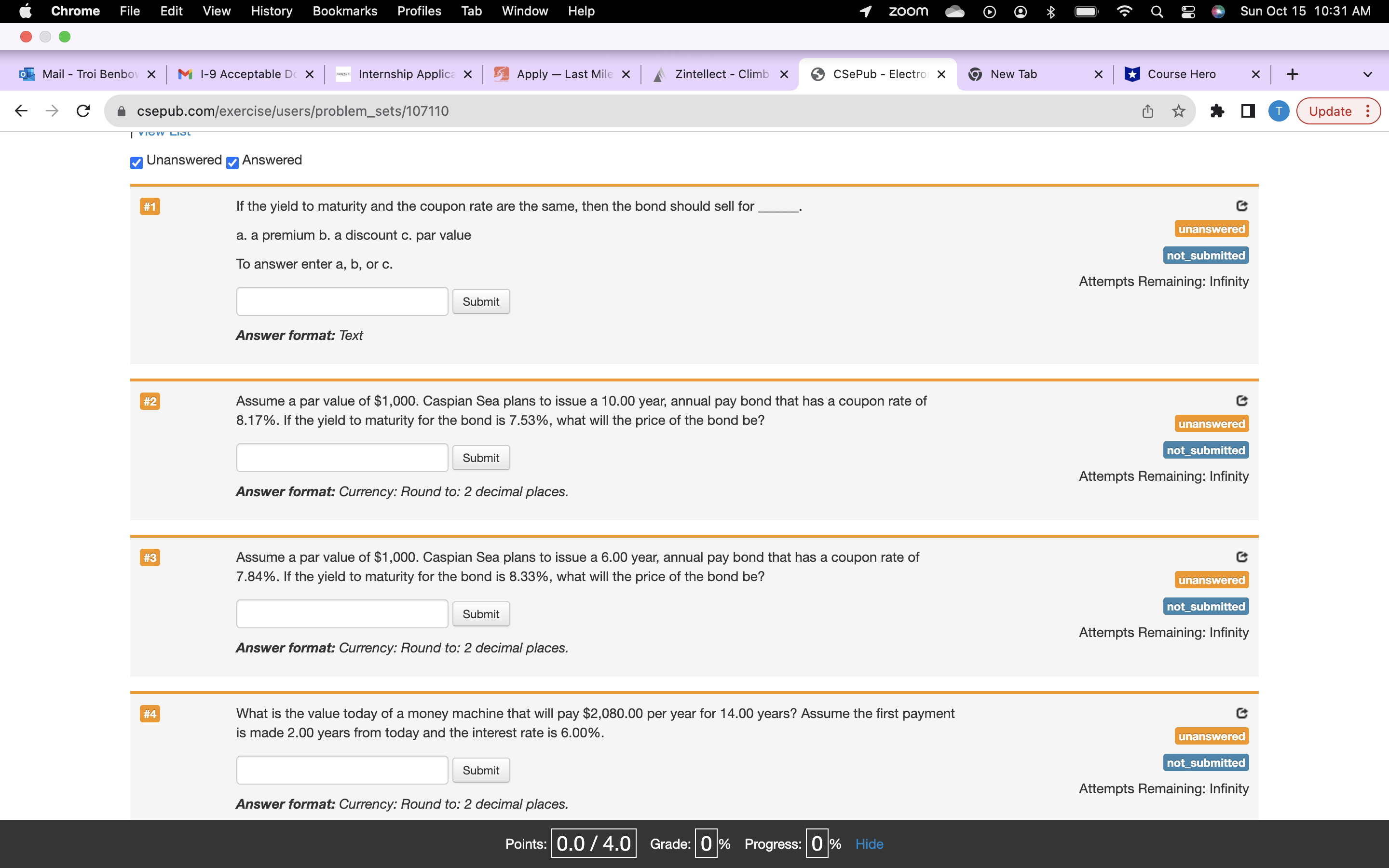 Chrome File Edit View History Bookmarks Profiles