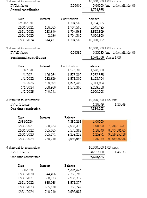 Question: Why is the answer for number 1 under