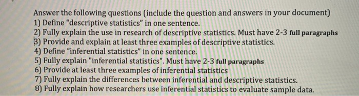 With the following background and working