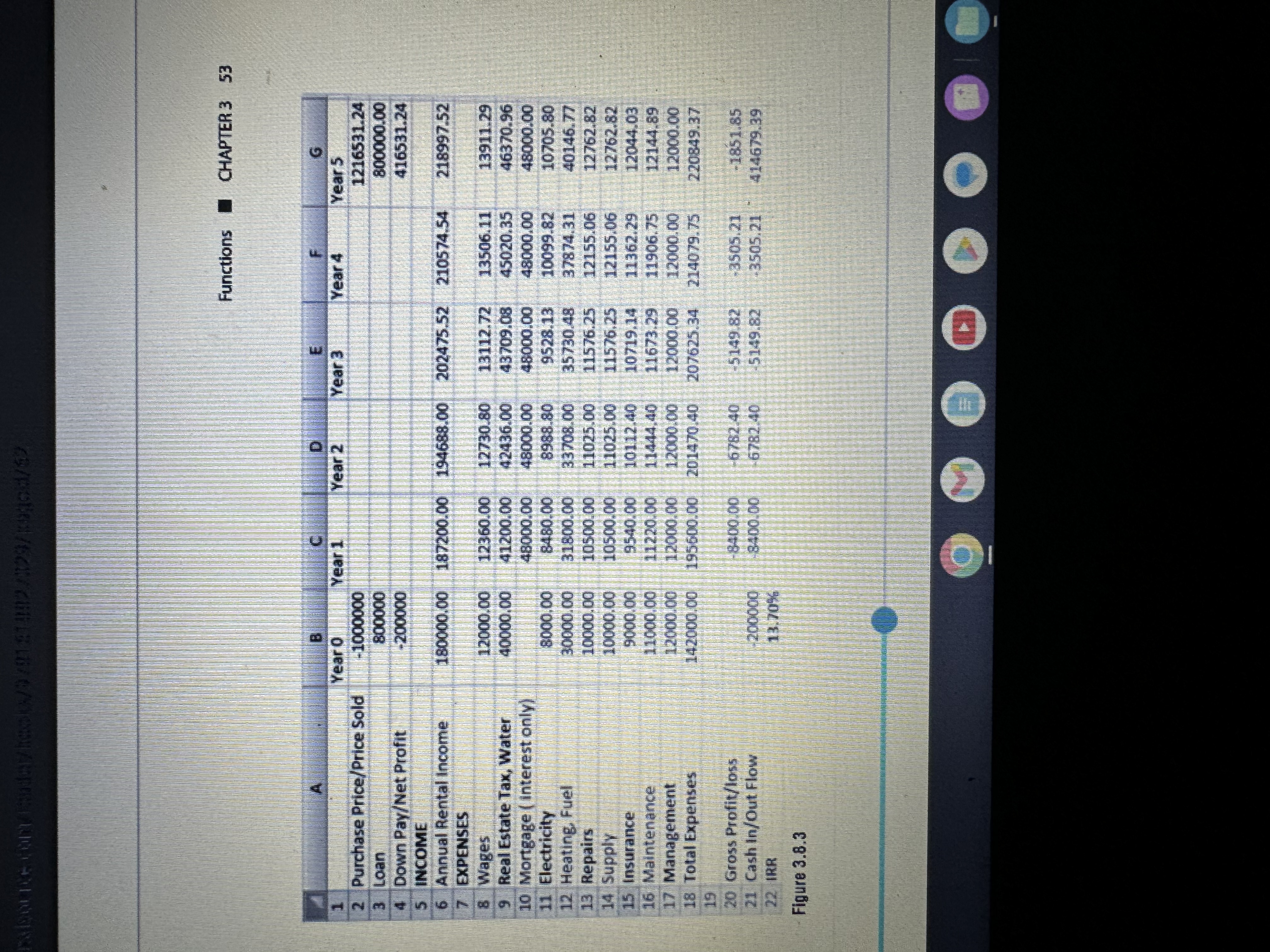 EXERCISE 3.8 1. Using the data in Figure 3.8.3,