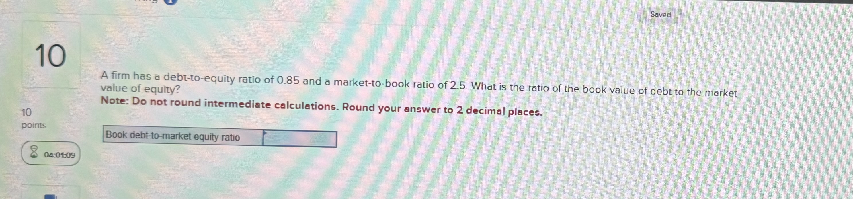 Module-3: Problem Solving Gi Saved 2 Net income $
