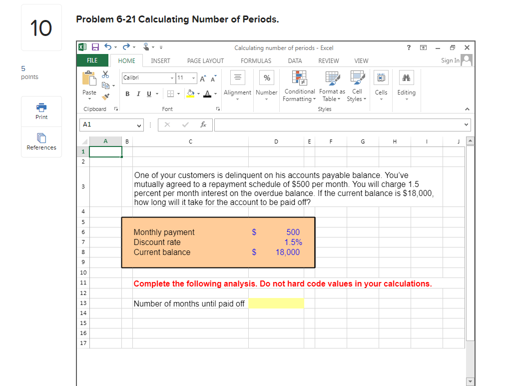 Problem 5-2 Calculating Future Values.