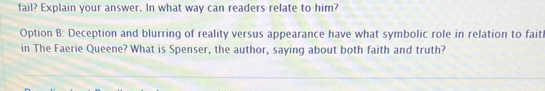 A paragraph will be good fail? Explain your